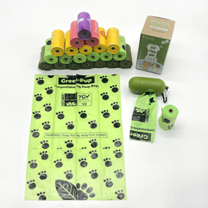 Bolsas Desechables para Desechos de Mascotas, Bolsas Biodegradables para Excremento de Perro, Impresión Personalizada, Bolsas Ecológicas para Excremento de Perro - Product Image 2