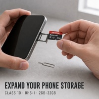 Carte mémoire TF 256 Go, classe A1, haute vitesse, pour téléphone Android, tablette, PC, solution de stockage, appareil portable, utilisation de sauvegarde