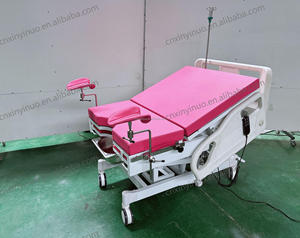 Больничная мебель медицинская электрическая родовая кровать 3 функции акушерский уход Гинекологическая родовая кровать - Product Image 3