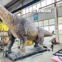   Modelo Animatrónico de Dinosaurio a Tamaño Real, Estatua Robótica de Dinosaurio de Gran Tamaño, Simulación de Dinosaurios