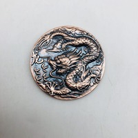 Pièces de monnaie en métal plaqué sur mesure, design zodiaque chinois rétro vintage, thème animal 3D, cadeaux souvenirs