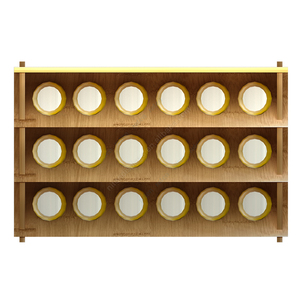 Tùy chỉnh đa chức năng sản phẩm trang điểm ván ép hiển thị giá kệ để bán cửa hàng bán lẻ bảng kệ trưng bày hàng đầu - Product Image 4