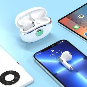 Tws Earphones Wireless <b>Bluetooth</b> Stereo In Ear Noise Cancelling Type C Charging Touch Control IPX4 Waterproof - Product Image 1