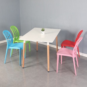 Tavoli e Sedie da <span class=keywords><strong>Cucina</strong></span> Moderni in Legno da Parete, Campione Gratuito - Product Image 2