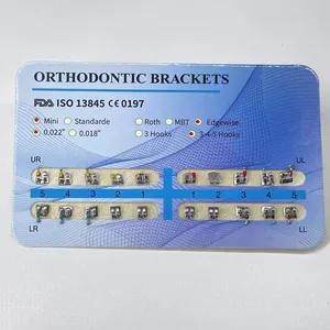 Orthodontische Monoblock Beugels Mbt 0.018 ''/0.022'' Tandheelkundige Beugel