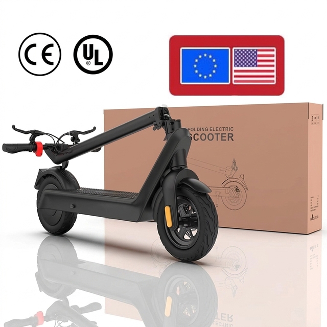China Factory Supplier Electric Scooter Adults 48V Big Powerful Dual Motors E Scooter With 10'' Tire Folding Patinete Electrico