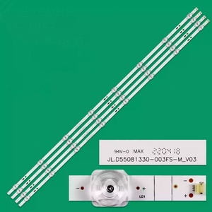 Bande LED de rétroéclairage TV HX-NO.666 JL.D55081330-003FS-M_V03 pour Hz55a68e 55V1A-J H55e3 - Product Image 2