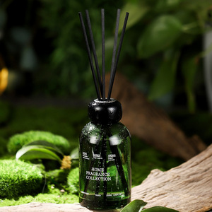 Bouteille en verre vert de grande capacité de 220ml <span class=keywords><strong>sans</strong></span> feu, ornements d'aromathérapie durables faits à la main <span class=keywords><strong>sans</strong></span> <span class=keywords><strong>alcool</strong></span>, nouveauté - Product Image 4