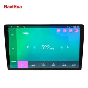 NaviHua 10 אינץ 2 דין אוניברסלי רכב רדיו מגע מסך GPS ניווט אוטומטי רדיו אנדרואיד סטריאו לרכב וידאו מולטימדיה DVD נגן