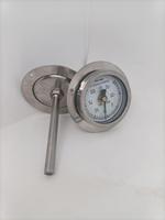 Termómetro Bimetálico Industrial de Alta Precisión WSS, 0-50 Grados Celsius, IP54, Acero Inoxidable, Resolución 1C, OEM/ODM