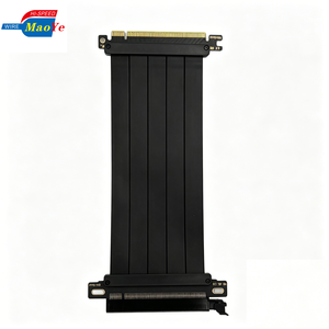 Câble Riser PCIe 4.0 x16 64 Go/s 16 GT/s Plein Canal Sans Perte pour RTX 5090 5080 <span class=keywords><strong>RX</strong></span> 9070 <span class=keywords><strong>XT</strong></span> Compatible en Arrière-Voie PCIe 3.0 - Product Image 6