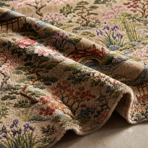 Tissu d'ameublement haut de gamme au mètre avec des motifs imprimés en velours hollandais, velours Celosia, satin, toile et lin mat. - Product Image 4