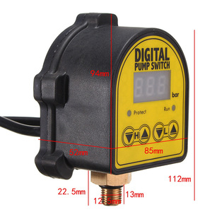 Interrupteur de pompe numérique QY G1/2 SPDT 230V IP65, contrôleur de pression - Product Image 3