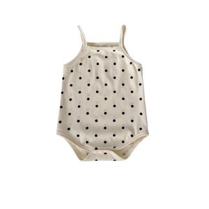 Nuevo Mono de Verano para Bebé Estilo Coreano, 100% Algodón Estampado, Dulce, Delgado, con <span class=keywords><strong>Tirantes</strong></span>, Ropa Informal para Gatear, Tejido de Lana para Recién Nacido - Product Image 6