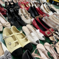 S15 Chaussures d'Occasion Femme Mixtes à Talons Mode en Gros Vente Chaude Seconde Main pour Balles