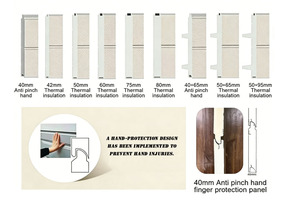 Puerta Corredera Automática para Almacenes Industriales, Apertura Hacia Arriba, <span class=keywords><strong>Puertas</strong></span> Elevables con Bisagras para Uso Industrial - Product Image 3