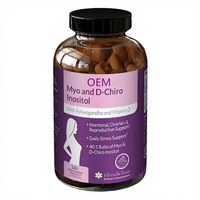 Compléments alimentaires à base de plantes pour hommes, marque privée OEM ODM, folate, vitamine D3, myo-inositol, D-chiro, antioxydant, stimulant énergétique, 60 capsules
