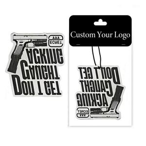 Perfume para Auto en Papel, Diseño Personalizado, Aromatizante Colgante Divertido/Aromatizante de Papel Personalizado para Auto - Product Image 2