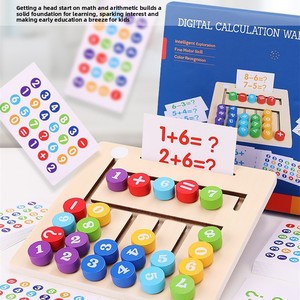 Jouets éducatifs pour l'école maternelle, aides pédagogiques pour les élèves du primaire, jouets en bois pour l'apprentissage de la logique numérique - Product Image 4