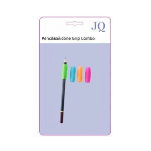 Wholesale Student Multicolor Flexible Silicone Pencil Grip Correct Active Stylus <strong>Pen</strong> Holding Posture <strong>Gripper</strong> - Product Image 3