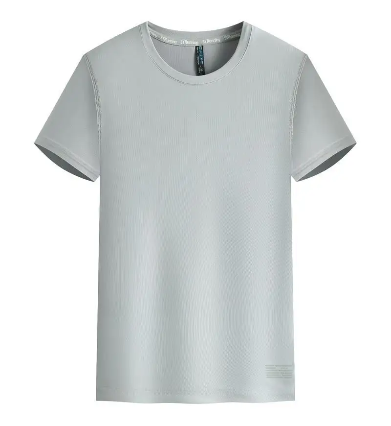 Hochwertiges OEM 100 % Baumwolle T-Shirt individuelle Marke einfarbig einfarbig Übergröße Herren-T-Shirts