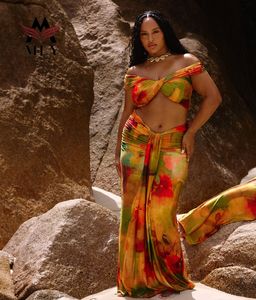 Tie Dye taille haute Wrap <span class=keywords><strong>plage</strong></span> couvrir robe réglable haut court maillots <span class=keywords><strong>de</strong></span> bain maillots <span class=keywords><strong>de</strong></span> bain deux pièces maillots <span class=keywords><strong>de</strong></span> bain pour les femmes - Product Image 5