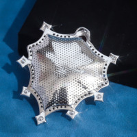 Nouveauté HipHop crâne glacé 925 argent sterling gravé sur le thème d'Halloween moissanite pierre précieuse pendentif boucle d'oreille ensemble de bijoux