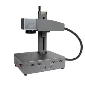 30W Fiber Laser Marking Machine Portable Laser Engraving Machine For Keyboard metal plastic
