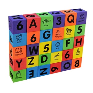 Bsci บล็อกโฟมตัวอักษรและตัวเลขสำหรับของเล่นอาบน้ำบล็อกตัวต่อเพื่อการศึกษาสำหรับเด็ก - Product Image 2