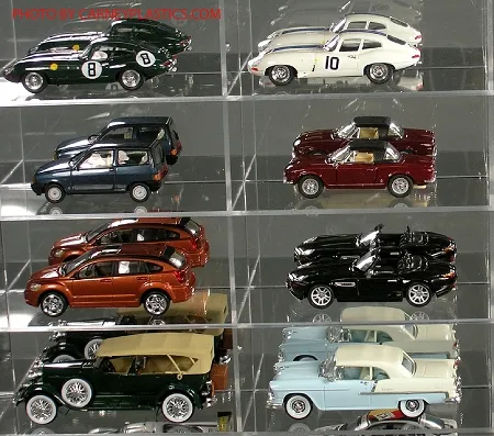 Acrylic 1/64 Hot Wheels Matchbox Display Case For Mini Toys Hot Wheels Dolls storage case