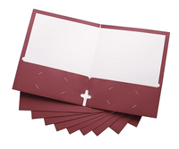 Carpeta Portadocumentos Personalizada WS A4/A5 de Papel Recubierto con Tapa Dura, Bolsillo y Proceso de Laminación - Guangdong