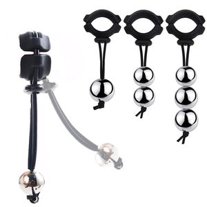 Anneau pénien masculin, dispositif d'exercice, extenseur pénien à poids, agrandisseur, extenseur à billes pour adulte - Product Image 1