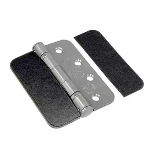 Intumescent Hinge Pads - Self Adhesive Fire Hardware Protection Intumescent Hinge Pad