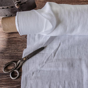 Tissu en lin pur à 100 % en gros pour la literie, matière en coton et lin de couleur unie pour chemises, provenant des fournisseurs de tissus en lin - Product Image 5