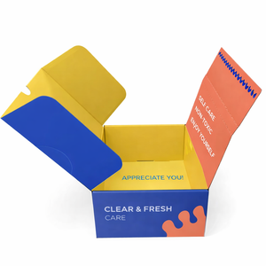 Caja de Embalaje Cosmético Personalizada Ecológica de Lujo, Caja de Cartón Corrugado para Set de Cuidado de la Piel, Impresión Personalizada OEM, Mayorista - Product Image 2