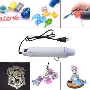 <span class=keywords><strong>Mini</strong></span> pistola termo retrátil, pistola de calor de alta temperatura pequena gravação 300w várias cores - Product Image 3