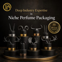 Capsules de parfum de luxe en Zamac avec têtes de bêtes, portraits d'animaux, pulvérisateur à pompe, fermeture anti-fuite pour parfums liquides haut de gamme