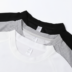 Wholesale Custom Logo Printed Tshirts for Men Heavy Weight Plain Blank White Cotton Blend Plus Size Option - Product Image 1