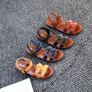 Sandalias para Niñas de Alta Calidad, Modernas y Duraderas, al por Mayor, Sandalias Retro Transpirables para Niñas - Product Image 1