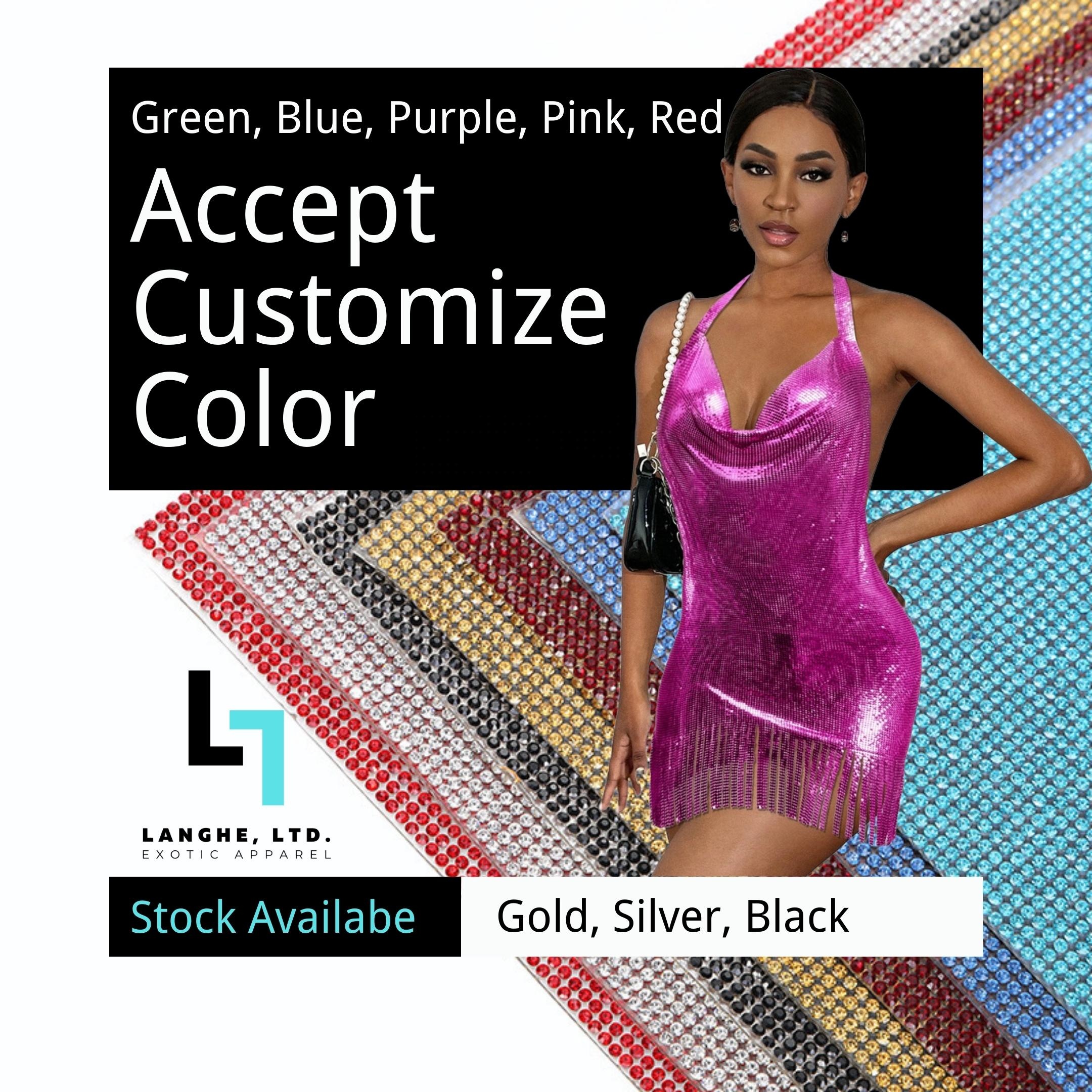 2022 women chain metallic dress shiny metallic dress gold metal mesh  metallic gold bodycon dress night club party| Alibaba.com