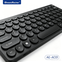 Nouveau clavier mécanique filaire USB 2.0 pleine taille rétroéclairé LED personnalisé pour ordinateur portable, avec pavé numérique en plastique, Plug and Play