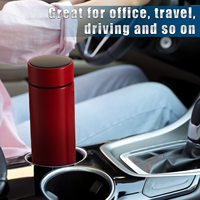 Bouteilles d'eau intelligentes avec affichage numérique de la température Infuseur à café et thé Tasse thermique à LED Flacon en acier inoxydable isolé sous vide