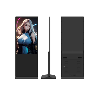 Affichage numérique <span class=keywords><strong>géant</strong></span> sur pied, écran plein écran 85 pouces 4K UHD vertical, Android 11, 2 Go 32 Go, écran LCD <span class=keywords><strong>BOE</strong></span>, animation CMS à distance - Product Image 1