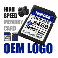 Tarjetas SD V90 Tarjeta SD de velocidad extrema 256GB 64GB Pro 170 MB/s Lectura para cámaras 4K DVRs y almacenamiento más confiable 200 MB/S