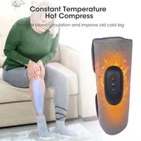 Masseur de mollets à compression d'air rechargeable OEM ODM, masseur de jambes et de bras électrique sans fil avec option de chauffage