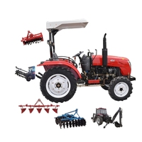 Traktor Mini Bermesin Diesel 4 Roda Penggerak Sabuk 4WD