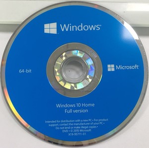 适用于 Win 10 Home DVD OEM 操作系统 100% 在线激活 全球许可证密钥 有现货 - Product Image 1