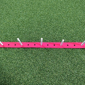 <span class=keywords><strong>Règle</strong></span> de distance de putting SwingPerfect Golf, ensemble de 3 couleurs, bande flexible <span class=keywords><strong>en</strong></span> PVC numérotée 35 trous, aide à l'entraînement pour le contrôle de la vitesse - Product Image 4