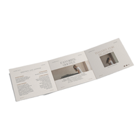Impression personnalisée de brochures promotionnelles de haute qualité sur papier couché, dépliants publicitaires, menus, prospectus, impression offset avec couleurs personnalisées