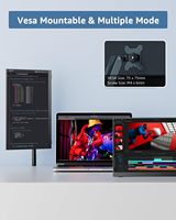 Monitor Portátil Yodoit, Extensor de Pantalla para Laptop de 15.6 Pulgadas, FHD IPS, Pantalla Mate 16:9, USB Tipo-C, Altavoces, Cubierta Inteligente